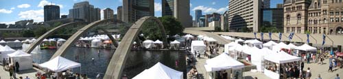Outdoor Art Festival at Nathan Phillips Square