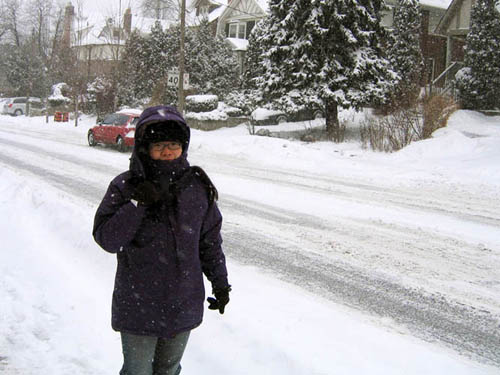 winter wear in Canada